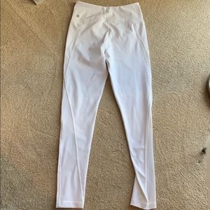 Zella high waisted white tights